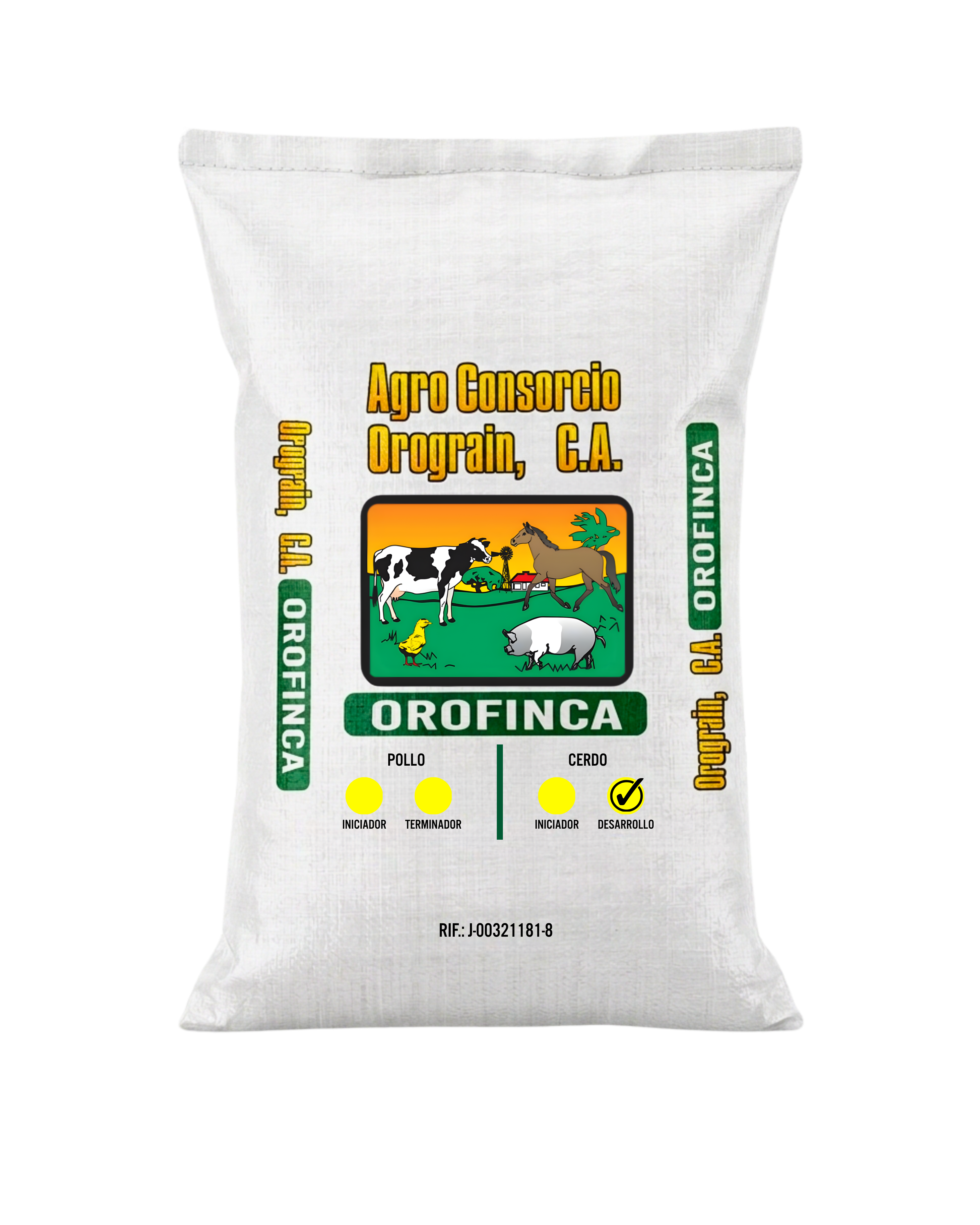 Cerdo Crecimiento Desarrollo Orofinca 40kg